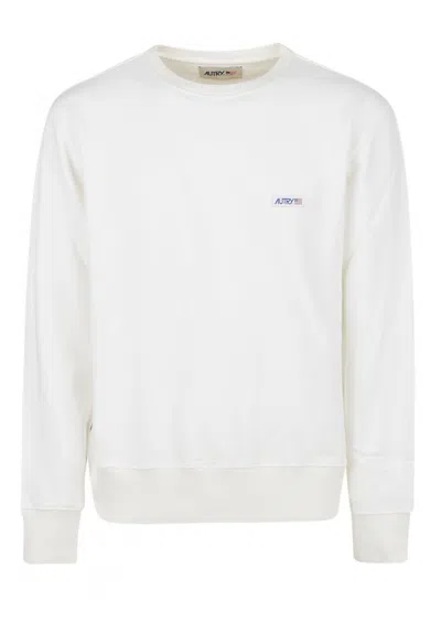 Autry Swetshirt In W Apparel White