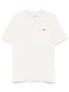 Autry Blue Cotton T-shirt With White Logo Print