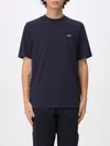 Autry T-shirt With Logo Embroidered On The Front In Blue