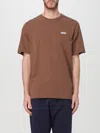 AUTRY T-SHIRT AUTRY MEN COLOR COCOA,F90204113