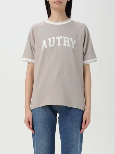 AUTRY T-SHIRT AUTRY WOMAN COLOR MUD,G78124064