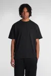Autry Crew Neck Logo Embroidered T-shirt In Black
