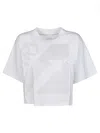 Autry Woman T-shirt White Size M Cotton In Bianco