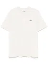Autry Blue Cotton T-shirt With White Logo Print In Gray