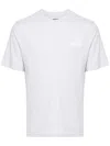 Autry Mélange-effect T-shirt In Gray