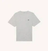Autry Edelweiss Crew-neck Flower-print T-shirt In Grigio Melange