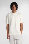Autry T-shirt In Heavy Cotton In Beige