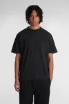 Autry Crew Neck Logo Embroidered T-shirt In Nero