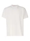 Autry T-shirt In Heavy Cotton In Bianco