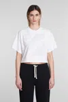 Autry Sport Crop Crew Neck T-shirt