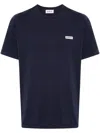 Autry T-shirt With Logo Embroidered On The Front In Blue