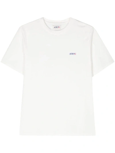 Autry T-shirt Logo In White