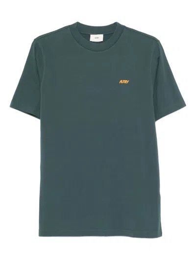 Autry T Shirt Main Man Cotton Conifer In Blue