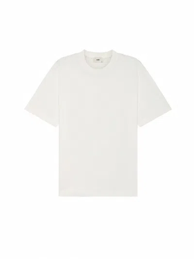 Autry T Shirt Main Unisex Heavy Jers Alabaster In White