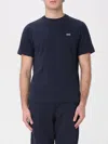 Autry T-shirt With Logo Embroidered On The Front In Blue
