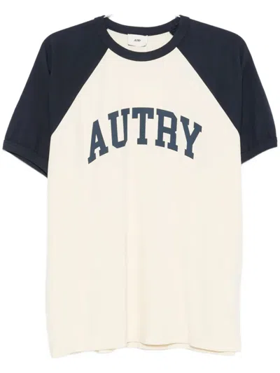 Autry Raglan-sleeves T-shirt In White