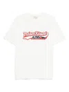 Autry White Cotton  X Maison Kitsunã© T-shirt In White