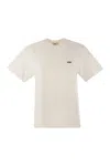 Autry T-shirt With Logo On Chest In Neutral