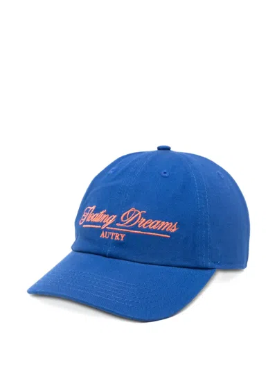 Autry Text-motif Logo Baseball Cap In Blue