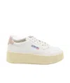 Autry Sneakers In Nude