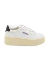 Autry Platform Low-top Sneakers With Platform In White