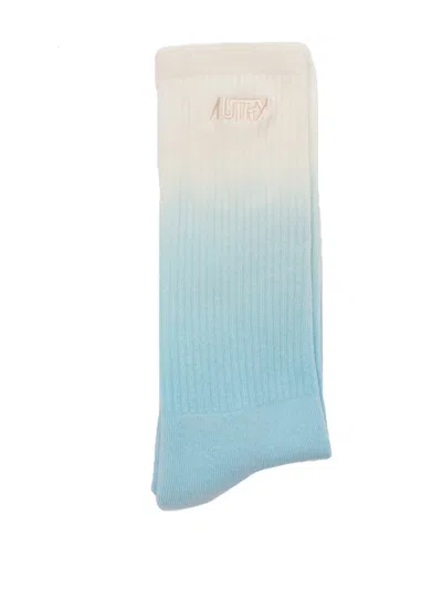 Autry Tie Dye Socks In Blue