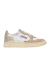 Autry Sup Vint Low Leat Leat In Nude