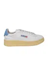 Autry Tie Round-headed Low-top Casual Shoes In White