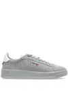Autry Timberwolf Grey Dallas Low Sneakers In Gray