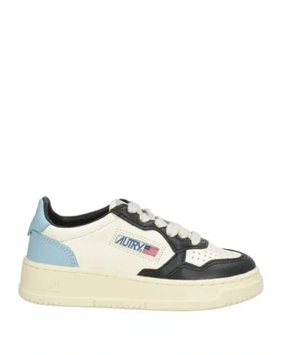 Autry Babies'  Toddler Boy Sneakers Ivory Size 9.5c Leather In Multi