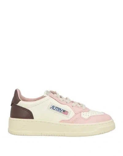 Autry Babies'  Toddler Girl Sneakers Ivory Size 10c Leather In Animal Print