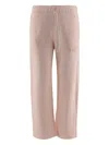 Autry Ease Jogging Pants With Logo In Pink