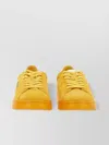 Autry Transparent Sole Sneakers With Contrasting Accents In Yellow