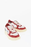 Autry Tricolor Leather Low-top Sneakers