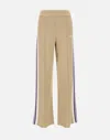 Autry Wide Leg High Waist Sweatpants With Side Stripe