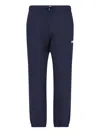Autry Drawstring Waist Logo Track Pants In Blue