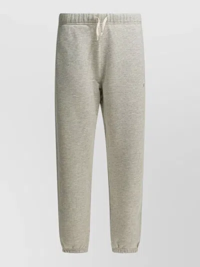 Autry Trousers Side Pockets Elastic Cuffs Design In Neutral