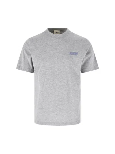 Autry T-shirt Logo In Gray
