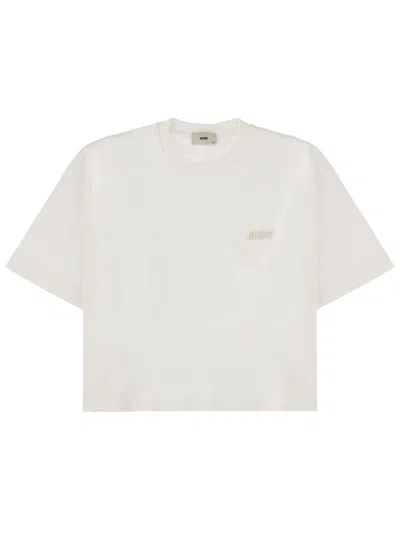 Autry T-shirt With Logo In White