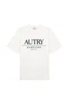 Autry T-shirt With Logo In Neutral