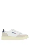 Autry Two-tone Leather And Suede Medalist Sneakers In White