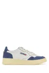 Autry Two-tone Leather And Suede Medalist Sneakers In Blue
