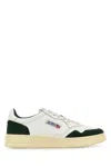 Autry Medalist Lowgoat Suede Wht Capri Sneakers In Multi