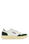 Autry Medalist Lowgoat Suede Wht Capri Sneakers In Multi