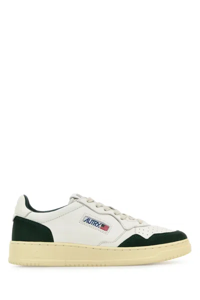 Autry Two-tone Leather Medalist Sneakers In Multi