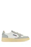 AUTRY TWO-TONE LEATHER MEDALIST SNEAKERS