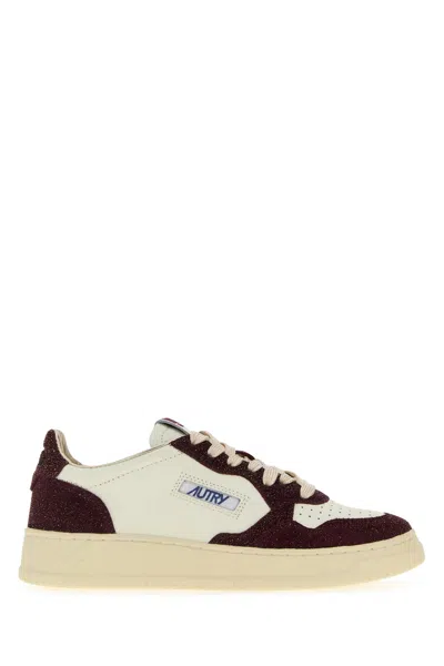 Autry Two-tone Leather Medalist Sneakers In Multi