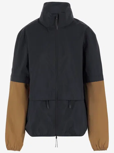 Autry Two-tone Nylon Jacket In Blue