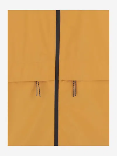 Autry Two-tone Nylon Jacket In Orange