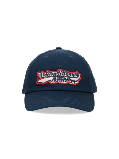 Autry Unisex 100% Cotton Hat In Blue